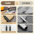 thumbnail image 4 of Sharp Stainless Steel Fish Scaler,Multifunction Fish Scale Planer Knife,Fish Scaler Remover Fishs Cleaning Tool Descaler Scales Scraping Tool for Home Market Restaurant (Black/3pcs), 4 of 7