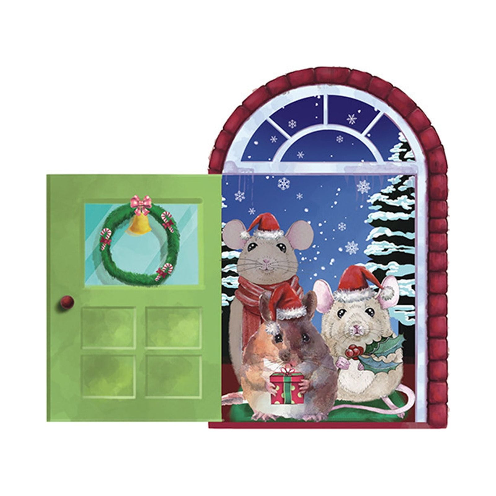 Christmas Decorations Clearance!Tarmeek Christmas Wall Stickers