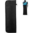 thumbnail image 1 of Bolsas de paraguas mojados para paraguas de viaje, chenilla más gruesa, súper absorción de agua, fundas plegables compactas para paraguas, (negro), 1 of 5