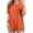 Orange, variant on Lovskoo Knit Summer Tops for Women 2024 Round Neck Short Sleeve Solid Color Large Loose Casual Top Shirt Beige