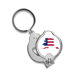 thumbnail image 1 of Mapa de estrellas rayas bandera forma Alaka USA Cortador de uñas trimmer, 1 of 3