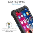 thumbnail image 2 of Transparent Phone Case For iPhone 15 14 13 12 11 Pro XS Max XR 7 8 Plus SE 2022 Hybrid Rugged Anti Shock Doom Armor Cover Cases, 2 of 7