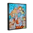 thumbnail image 4 of Stupell Industries Abstract Coral Reef Pattern Abstract Painting Black Floater Framed Canvas Art Print Wall Art, 25 x 31, 4 of 10