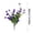 Purple, variant on Artificial Spring Grass Camellia Simulation Green Plant Arrangement Faux Floral Decor Indoor Outdoor Garden Landscaping Home Wedding Event Decoration Set of 2 No Maintenance Display