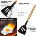 thumbnail image 2 of Utensilios De Cocina V3 Con Soporte, Madera Y Silicón esquí esquí Gafas de esquí, 2 of 5