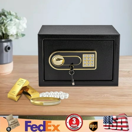Large Safety Steel Fireproof Safe Box Digital Keypad Lock for Home Cash Security