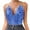 Blue, variant on Womens Tank Top Women Chain Clothes Beading Tassel Sleeveless Backless Crop Top Club Tank Tops Top Undershirt Crop Top for Tween Burgers Top Women Cycling Women Top Camisole Juniors