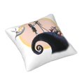thumbnail image 2 of Fundas de almohada de terciopelo de Pesadilla antes de Navidad, fundas de almohada decorativas suaves y acogedoras con cremallera oculta para dormitorio, sofá, sillón, funda de almohada de terciopelo, 2 of 8
