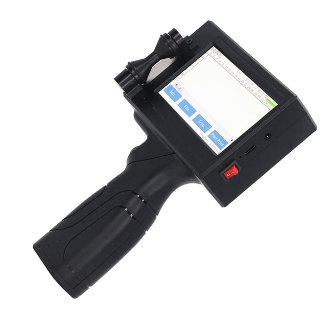 Impresora De Inyección De Tinta Portátil, Impresora De Inyección De Tinta Portátil Ergonómica única AC110-240V 300-600 Ppp Con Batería De Gran Capacidad Para Uso Industrial