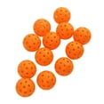 thumbnail image 4 of Boules de Trou Extérieures, 12 Pcs 74mm 40 Trous Ensemble de Pickleball PE Pickleball Performance Inégalée, 4 of 8