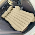 thumbnail image 1 of Ultra-soft Flocking Environmental Fabric Car Inflatable Bed Air Cushion Bed Portable Car Travel Bed For Most Small Car, 1 of 5