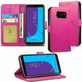thumbnail image 1 of [PST] Samsung Galaxy S6 Edge Wallet Case, Leather Magnetic Card Slot Wallet Folio Flip Case Cover, 1 of 6
