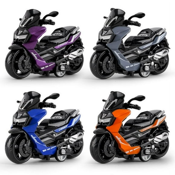 Sentmoon Car Toys Motorcycle Model Toy Mini Alloy Metal Die-casting Motorcycle Model Motorcycle Model Toy Sports Motorcycle Racing Model Boy Series Gift