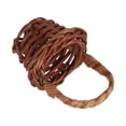 thumbnail image 4 of EeaseMX 6 mini cestas de bambú de bolsillo, delicadas cestas portátiles de ratán tejido, accesorios de bricolaje hechos a mano, mini casas de juguete (café), 4 of 8