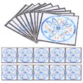 thumbnail image 2 of 20PCS Self Adhesive Waterproof Diagonal Floor Sticker DIY Decorative Tile Sticker for Living Room, 2 of 14