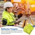 thumbnail image 4 of Uxcell Survey Reflector Sheets Self-Adhesive Target Sheets for Total Stations Green 50x50mm, 4 of 7