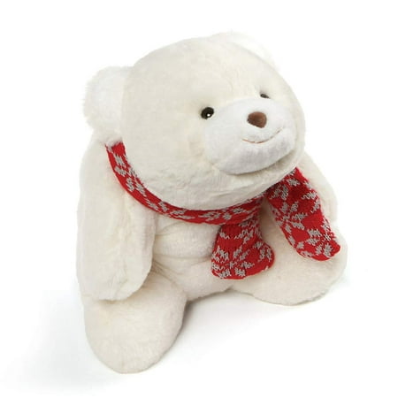 Knitted Teddy - GUND Snuffles with Knit Scarf Teddy Bear Christmas Holiday Stuffed Animal Plush, 10