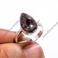 thumbnail image 2 of Eudialyte Gemstone 925 Sterling Silver Statement Ring Gift Jewelry for Women, 2 of 5