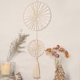 thumbnail image 4 of Double Ring Dreams Catcher Bohemian Style Decorations Wall Hand Made Woven Pendant, 4 of 5
