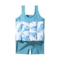 thumbnail image 2 of SDJMa Toddler Swimsuit with Removable Buoyancy Summer Kids Floating Swimwear 6M-4Y Baby Boys Girls Swimsuit Swimsuit Learn to Swim Training Vest, 2 of 7