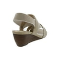 thumbnail image 5 of Ros Hommerson Wynona Women's Stretch Fabric Straps Sandal In Nude Combo, 5 of 6