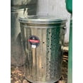 Behrens 20 gal Galvanized Steel Outdoor Refuse / Composter Can with Lid