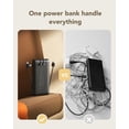 thumbnail image 2 of Power Bank Charmast C2046S 20000 mAh con enchufe de pared de 20 W PD, 2 of 6