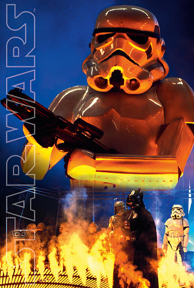 Star Wars Movie Art Fabric HD Print Darth Vader Stormtrooper Master Poster 