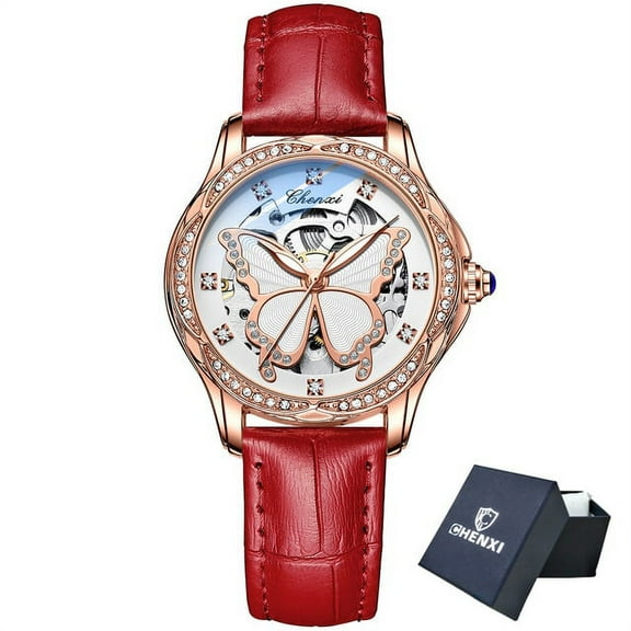 Chenxi Women Automatic Machine Watch Top Brand Luxury Creative Steel Women's Bracelet Watches Waterproof Ladies Wrist Watch - Mechanical Wristwatches