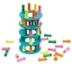 thumbnail image 2 of Juguete de Bloque de Construcción de Torre 7 Capas para Desarrollo de Habilidad de Niños Niñas CUTICAT Bloques de apilamiento de madera juguete, 2 of 8