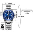 thumbnail image 6 of ADDIESDIVE Men's Automatic Watch Dive 200M, NH35A Movement, Sapphire Crystal & Ceramic Bezel, Super Luminous Mechanical Watches, 6 of 6