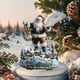 thumbnail image 4 of Acrylic Snowman And Santa Claus Garden Pile Indoor And Outdoor Potted And Yard Wear Ground Plug, 4 of 4