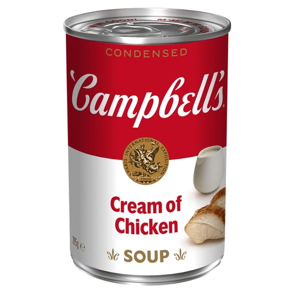 Campbell's Condensed Soup Cream of Chicken 295g, Imported from Britain