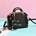 thumbnail image 1 of Bolso Bolsos cruzados a la moda de cuero para mujer bolsos bonitos para gatos bolsos con monedero (negro), 1 of 5