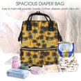 thumbnail image 5 of Pofeuu Hawaii Palms Print Diaper Bag Backpack, Multifunction Travel Pack Maternity Baby Changing Bags, Large Capacity, Waterproof, 5 of 6