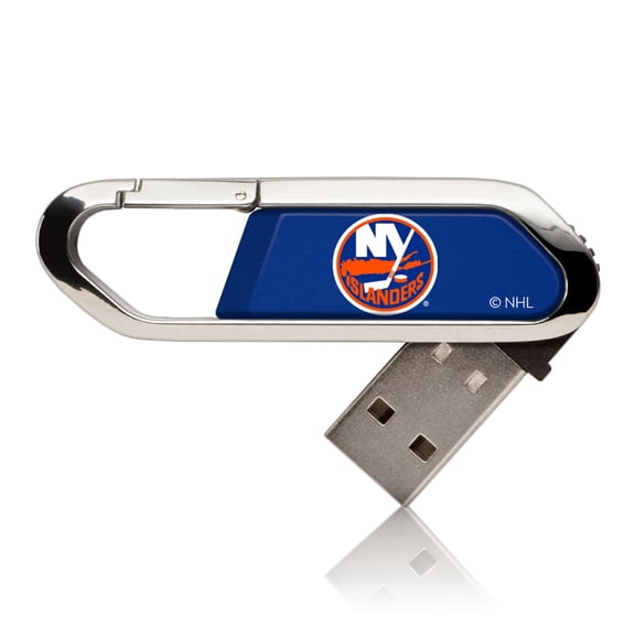 New York Islanders Ice Flood Clip 64GB USB Flash Drive