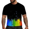 thumbnail image 4 of Ketyyh-chn99 Mens Workout Shirts Classic Fit T Shirt Short Sleeve Crew Neck Tee Tops Black,S, 4 of 4