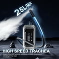thumbnail image 3 of Tire Inflator Air Compressor, Digital Car Tire Pump 12V DC, Portable Car Accessories for Men, Electric Air Pump 150 PSI For Car Tires, Bikes, Football, Preset Tire Pressure & Auto Shut off, 3 of 9
