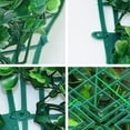 thumbnail image 5 of Olilia Artificial Boxwood Wall Panels, 20"x20" 6pcs Grass Wall Panels with Mint Leaves, Greenery Backdrop Privacy Screen with UV Protection, Green Grass Wall for Garden Indoor Outdoor Decor, 5 of 6