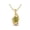 Yellow, variant on 5x3mm Oval Peridot Minimalist Solitaire 925 Sterling Silver Women Valentines Day Gifts Necklace