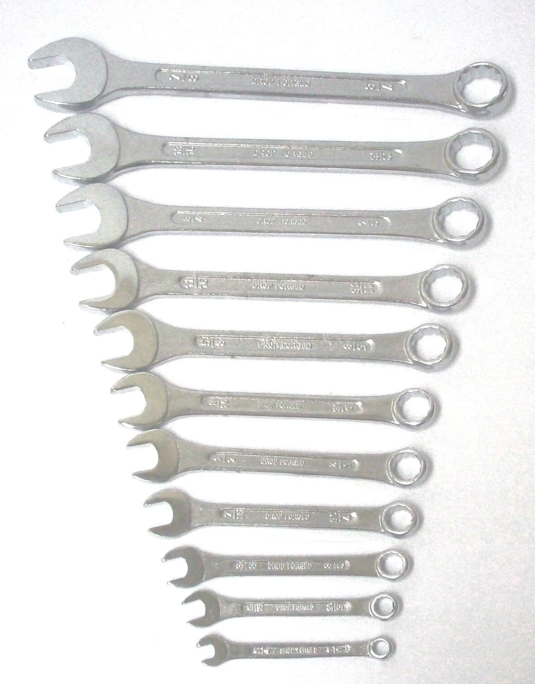 11 Pieces Mechanics Shop Handy Man Tools SAE Combination Wrench Set