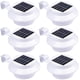 thumbnail image 2 of 6 Pcs Solar Lamps For Outside, Garden Courtyard Wall Light, Waterproof, 2 of 5