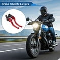 thumbnail image 2 of Palancas de freno y embrague cortas únicas para KTM 790 Adventure R 2019-2024, palanca de freno ajustable en 6 posiciones, aleación de aluminio roja, 1 par, 2 of 7