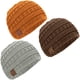 thumbnail image 1 of Paquete De 3 Gorros De Bebé Para Niños Y Niñas – Gorros De Punto Elásticos Para Bebés Lindos Gorros De Invierno Para Recién Nacidos Y Niños Pequeños Gorro Suave Y Cálido Para Bebés De 6 A 36 Meses (Ma, 1 of 1