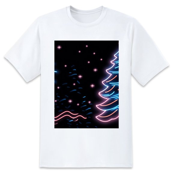 Basic Oversize Tees For WomenFlower Loose Boyfriend Shirts Casual Blouse round neck