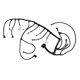 thumbnail image 4 of Arnés de cableado del motor VOBOR 0421-1135 para EC210B 240B Accesorios de repuesto D6E TOSD-28-068 Accesorios para excavadoras, 4 of 8