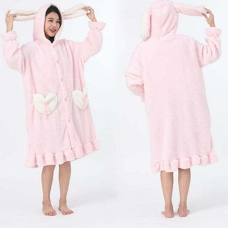 

Tawop Women S Winter Thickened Double Faced Velvet Animal Pajamas Household Robes Women Sexy Lingerie Easter Eggs