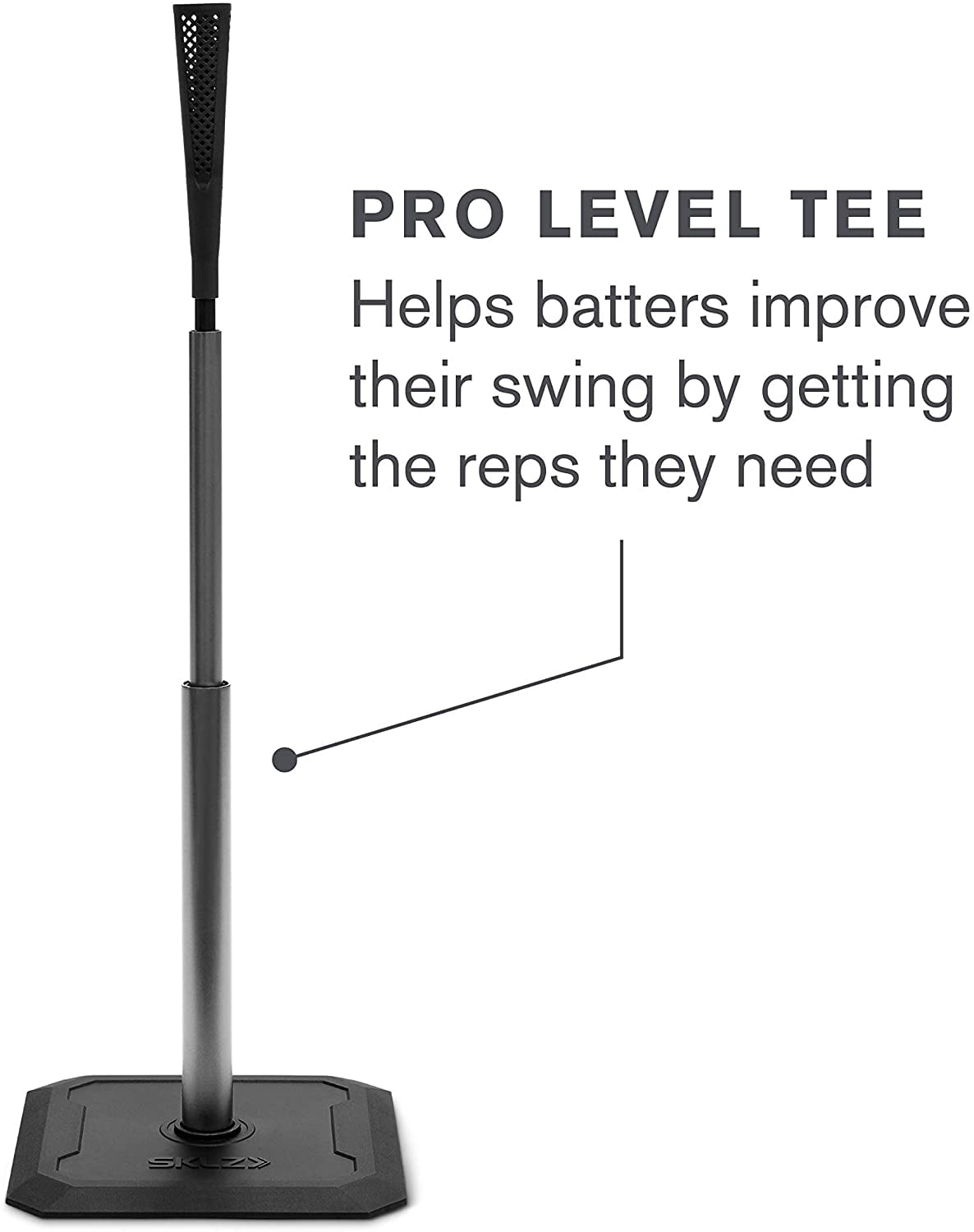 SKLZ Pro Elite Adjustable Height Baseball and Softball Batting Tee