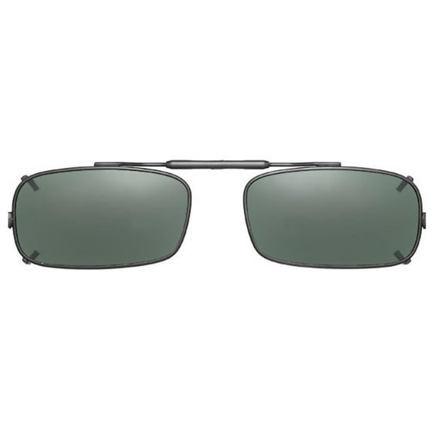 Shade Control Visionaries Polarized Clip on Sunglasses True Rec