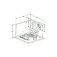 thumbnail image 2 of Aero Pure Abf110dhg6 110 Cfm 1 Sone Ceiling Mount Humidity Sensing Exhaust Fan - Bronze, 2 of 5